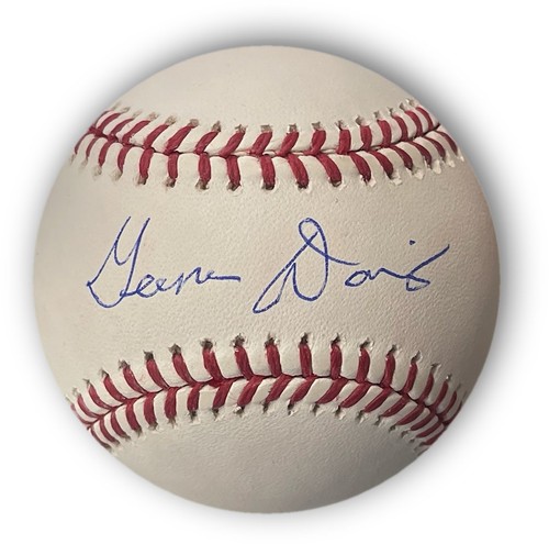 Baseball firmato geena davis - baseball,