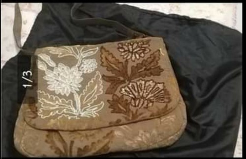 Borsa anna cecere ricamata - borsa,