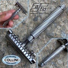 Fatip - Rasoio di Sicurezza - Il Piccolo storto - Testina originale - 80mm - ...