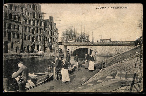 Lubecca holstenbrücke - lubecca,,