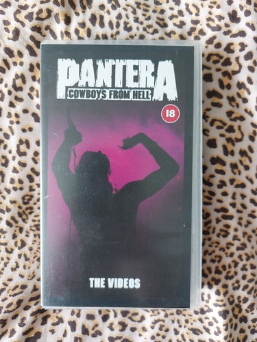 Vintage vhs pantera cowboys - pantera,
