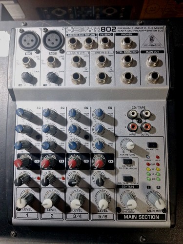 Behringer mixer audio xenyx - behringer,
