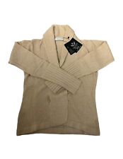 Maglione Cardigan Brunello Cucinelli 100% puro cashmere colore Beige Taglia L