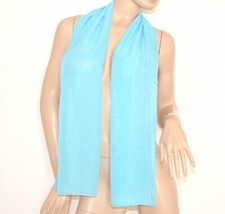 STOLA donna foulard azzurro