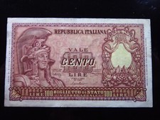Italia 100 Lire 1951 P92