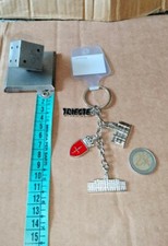 Gadget Portachiavi Ciondolo in Metallo Monumenti Simbolo Della Città Di Trieste