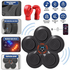 Music Boxing Machine Allenatore Musicale Bluetooth Intelligente da Parete, Nero