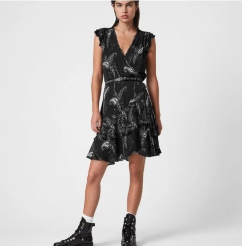 Mini abito allsaints lani - mini,