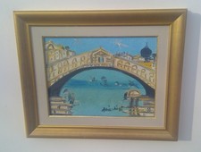 Remo Brindisi-olio su tela