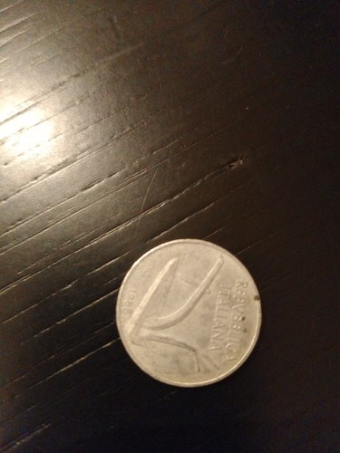 Moneta rara lire del - moneta,