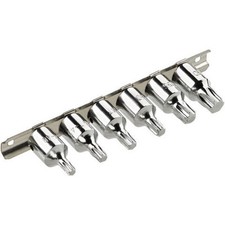 Kit 6 bit TORX T40-T60 maschio innesto 3/8" Clarke PRO334 1700740