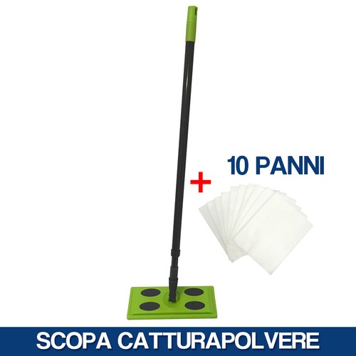Scopa catturapolvere con - catturapolvere,