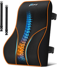 Lombare Sedia Ufficio, Cuscino Ergonomico in Memory Foam, Cuscino Lombare Auto, 