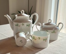 Servizio da tè e caffè da 6 Richard Ginori collezione "Strawberry"