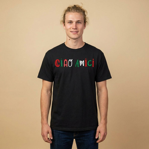 Shirt ciao amici - amici, amico