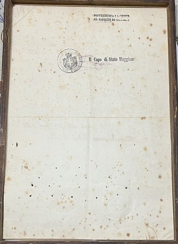 Diploma militare croce - diploma, al