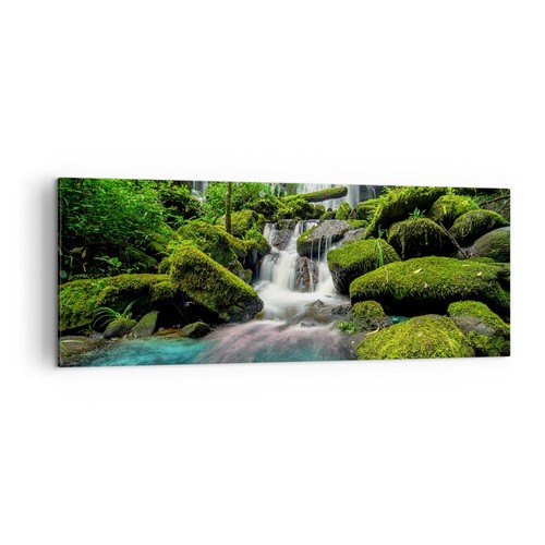 Quadro tela 140x50cm parco - tela,