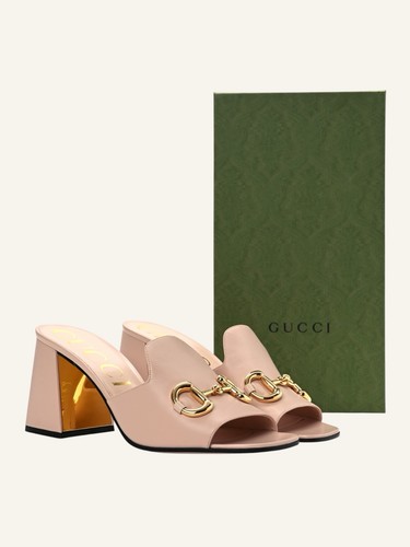 Gucci horsebit heeled - horsebit, slide