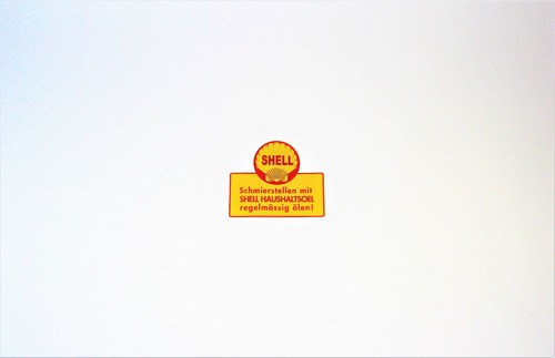 Decalcomania shell per - decalcomania, (decal)