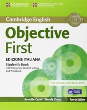 Objective first certificate - first,