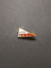 Pins Pin Badge Spilla Mutual A.A.A.J. Argentina Club Bandiera Rosso Bianco
