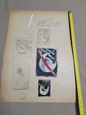 Dudovich disegno originale