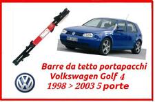 Barre portatutto per vw Golf 4 IV 5 porte portapacchi da tetto premontate