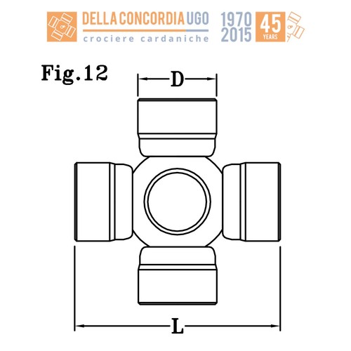 Crociera cardanica 74 50 - cardanica, 27