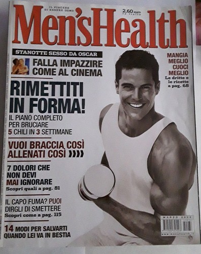 Riviste mensili men health - health,