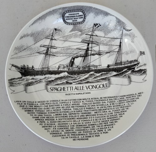 Piero fornasetti wall plate - piero, #4