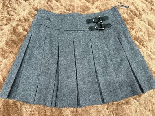 Burberry minigonna plissettata