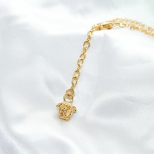 Unused Versace Gold Necklace