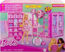 Mattel barbie playset armadio - barbie,