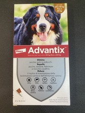 ADVANTIX SPOT-ON ANTIPARASSITARIO PER CANI OLTRE 40-60 KG  CONF. DA 4 FIALE