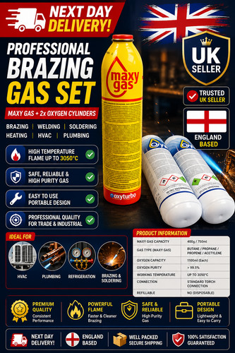 Kit bombole gas ossigeno - bombole,