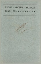Prose di Giosue Carducci