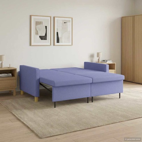 Divano letto estraibile con - letto,