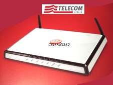ROUTER MODEM USATO ORIGINALE TELECOM ITALIA TIM ADSL 20M WIFI WIRELESS NO FIBRA