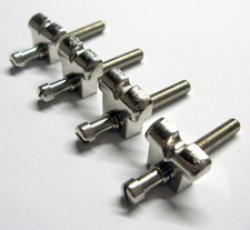 Bass Guitar Saddles for Gibson 3-point Bridge (EB SG Thunderbird) Sellette ponte