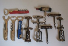 3436*   lot de tire bouchon et