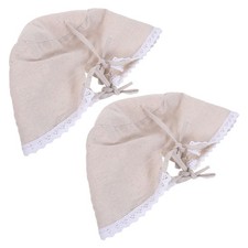  2 fodere per cestini in tessuto: inserto in tessuto riutilizzabile, fodera