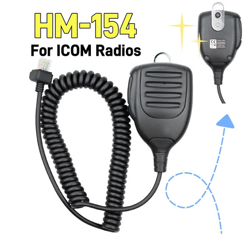 Microfono 154 pin rj 45 - hm-154, 8