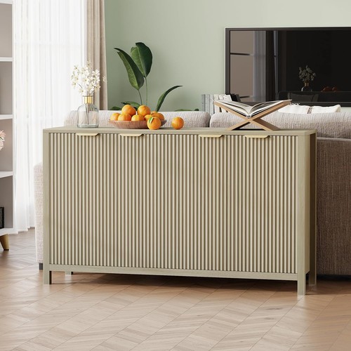 Door fluted buffet - fluted, cabinet