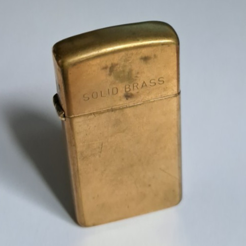 Zippo slim solid - -,
