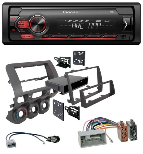 Pioneer dab 1din mp3 aux - aux, usb