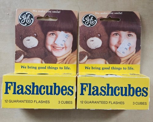 Flashcubes general electric - flashcubes,