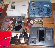 NOKIA N78 Nseries ORIGINALE 2008 UNICO UNLOCKED + SCATOLA ACCESSORI COMPLETI