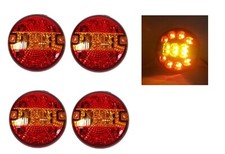 4x Slim 24V LED Coda Luci