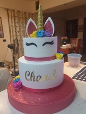 Torta finta Unicorno 