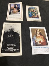 Lotto 4 Depliant Religiosi